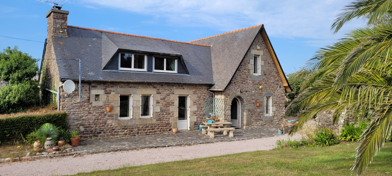 Vente KERFOT, aux portes de PAIMPOL, maison en pierres à vendre, 130 m²